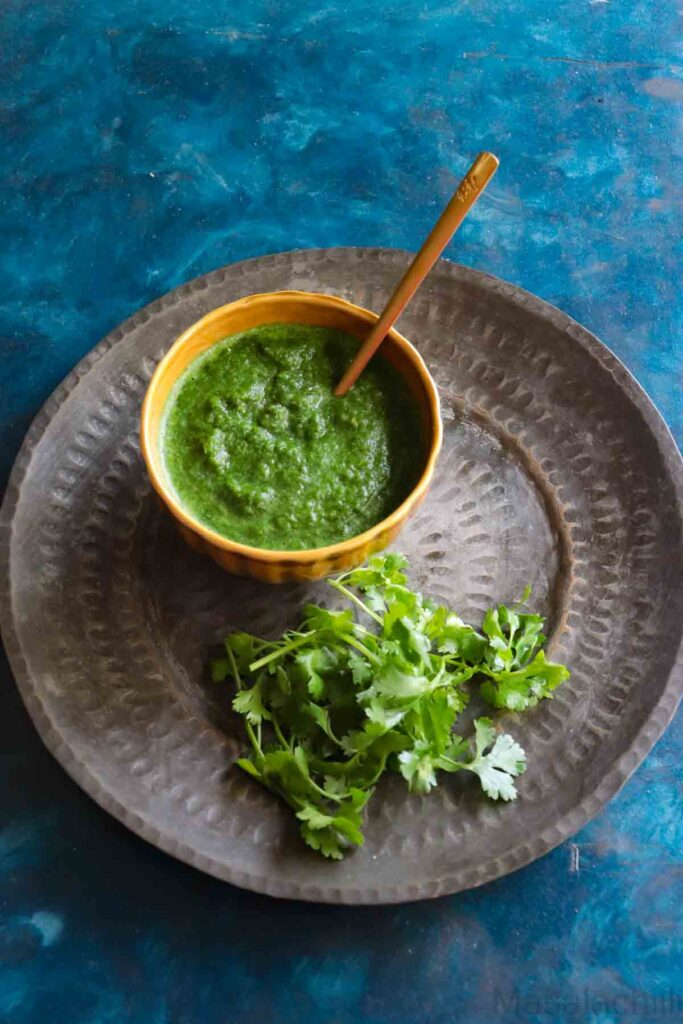 green chutney hari chutney